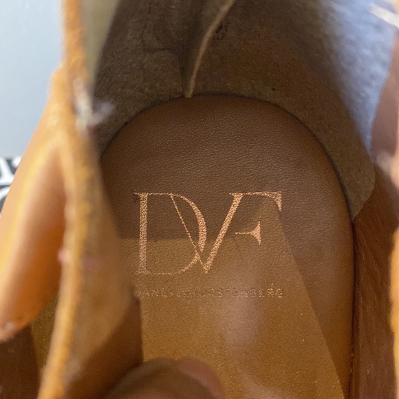 Pre-Owned Diane von Fürstenberg MUSE WEDGE PLATFORM  SANDAL - Picture 4 of 12